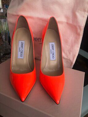 Jimmy Choo Anouk pumps neon size 5.5 brand new